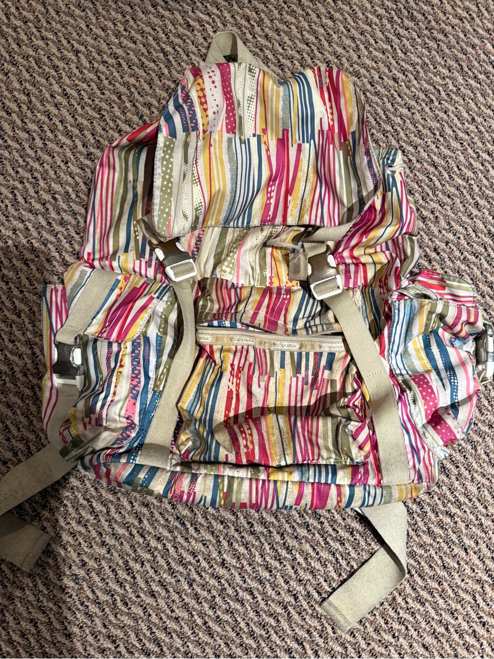 Lesportsac rainbow backpack - Picture 6 of 7
